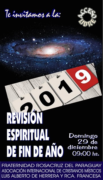 Revisión espiritual del año 2019